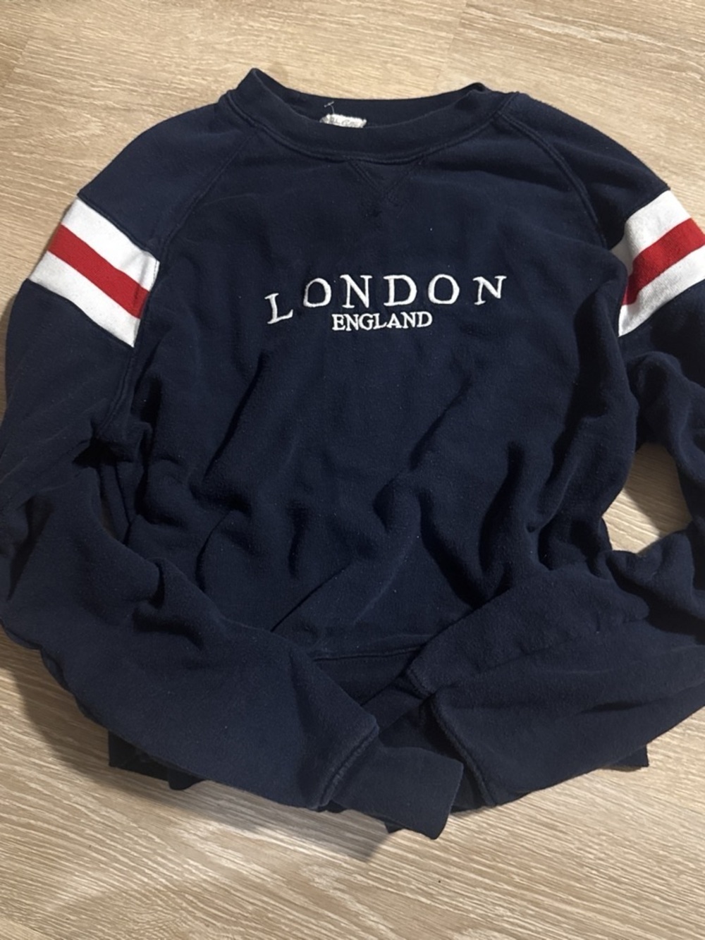 London England Color Block Sweatshirt